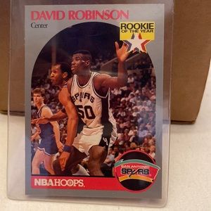 David Robinson NBAHopps Rookie of the year 1990 #270 card